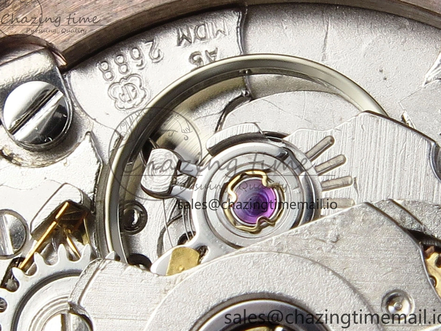 MiroTime 0218 DateJust 31 278271 ARF 1:1 Best Edition 904L Steel Purple Roman Diamonds Dial on SS RG Oyster Bracelet ETA TechFriendly 523